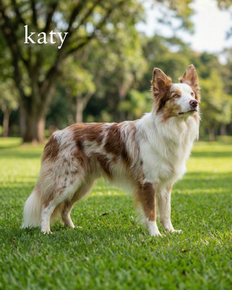 katy-border-collie-femea-red-merle-gramado-natureza-racho-texas-dog