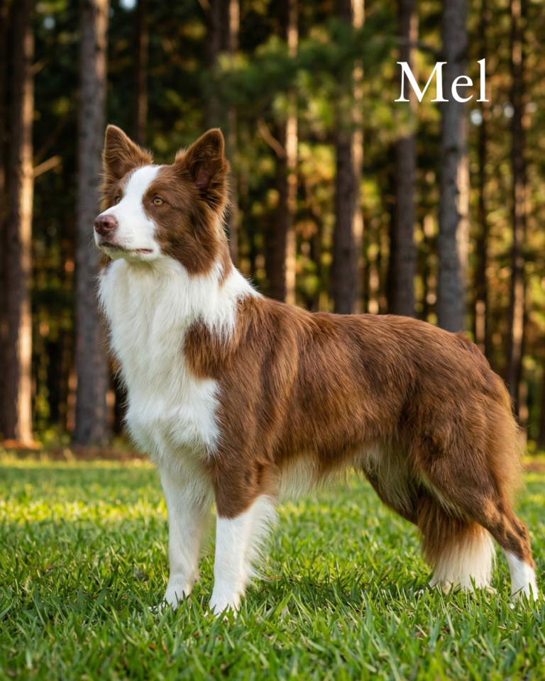 mel-border collie-femea-marrom e branco-rancho-texas-dog